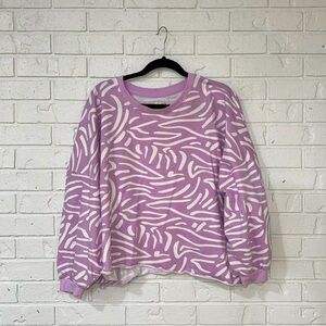 Light Purple/White 3/4 mud pie Light Weight Sweater💕